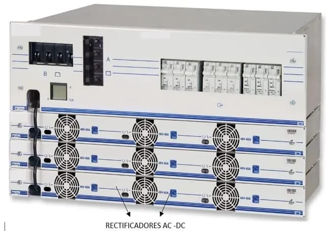 Rectificadores, inversores y baterías